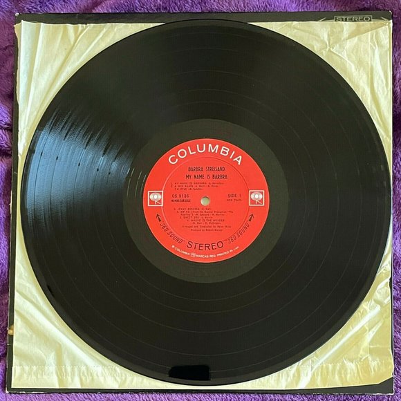 Streisand ~ My Name Is Barbra 12” Record Album 1965 Canada Ed. 57 Years! RARE - Picture 3 of 6